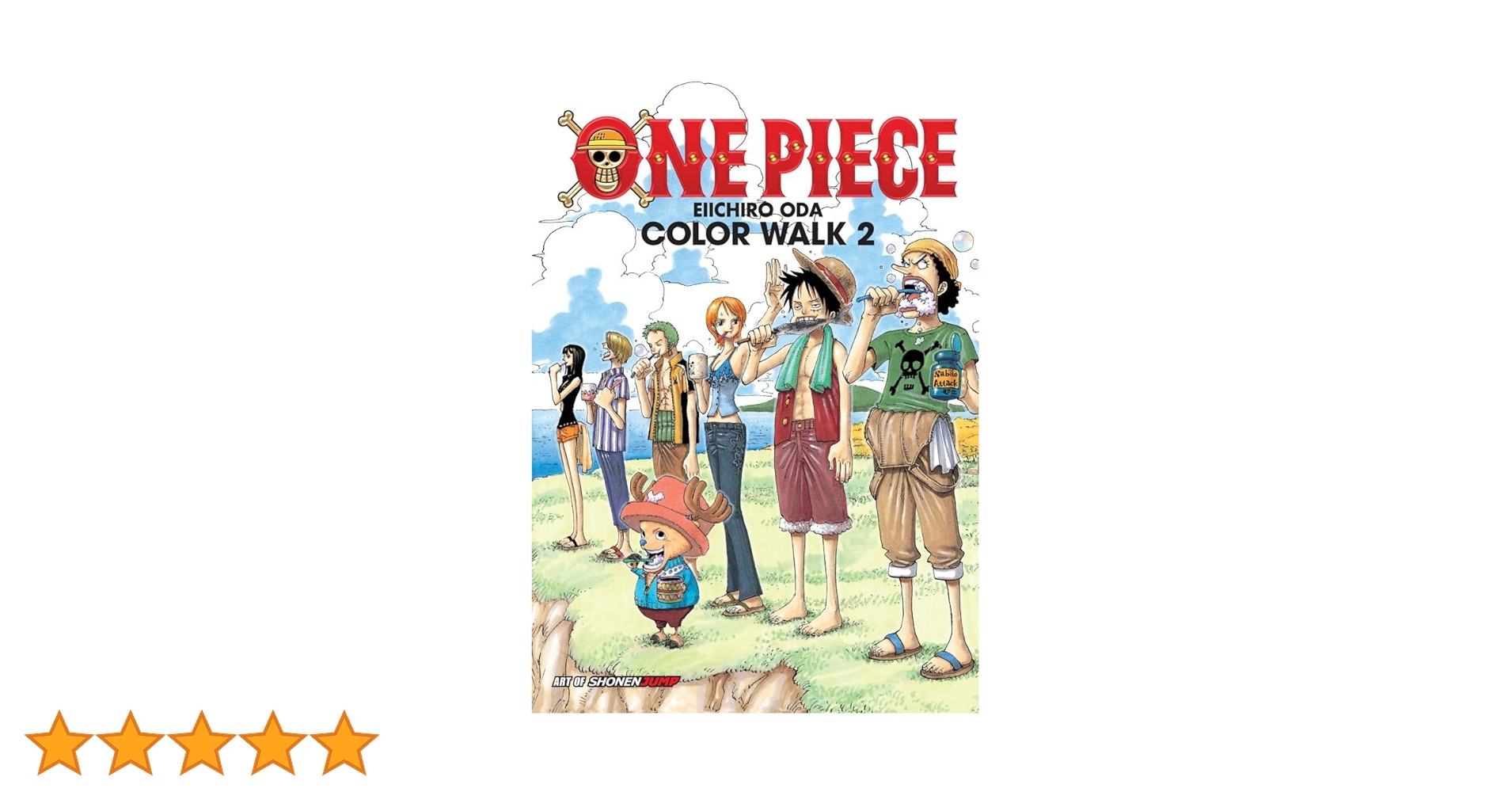 One Piece Color Walk Art Book, Vol. 2 (Volume 2): Oda